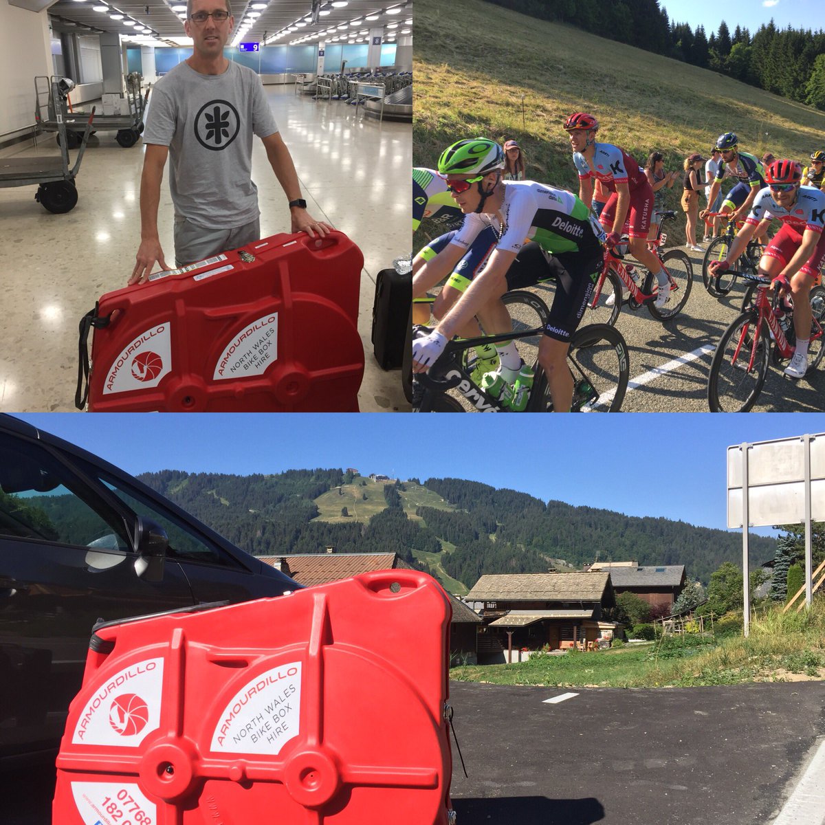 ArmourdilloBike's tweet image. One of our boxes on tour, at the tour!! If you’re taking your bike on a journey, take a piece of Armourdillo with you! #cycling #cyclist #cyclingphotos #tourdefrance #bike #bikebox #roadbike #fromwhereiride #cyclinglife #cyclingtour