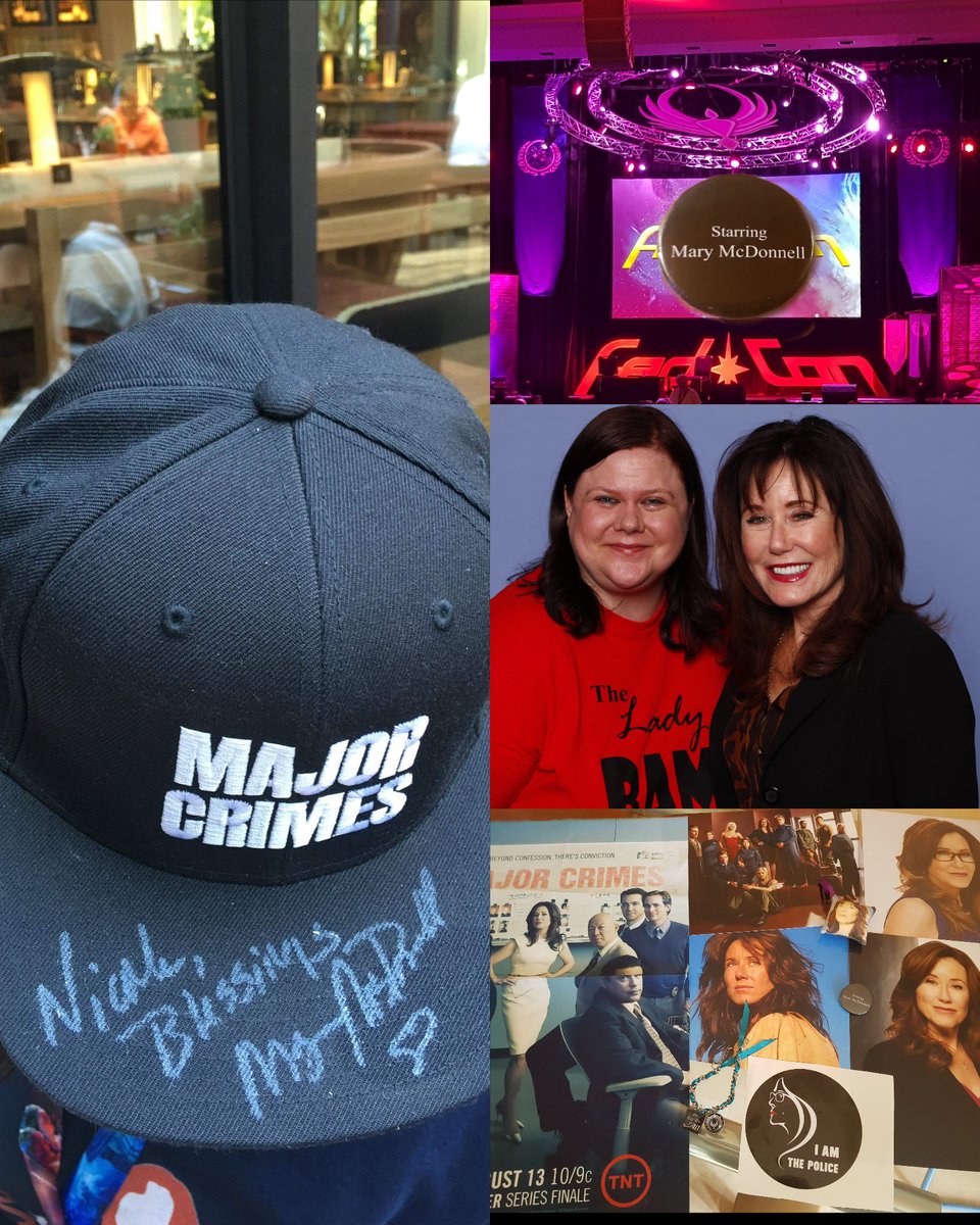 Nicole_Romi's tweet photo. #ThrowbackThursday for feelings I still can't describe! โค #TheLadyBamIsRockingTheWorld ๐โค๐ #FedCon27 #Thankful #Blessed #MaryMcDonnell #LadyBonnBam โ๐ผ https://t.co/eE5SyepkOK