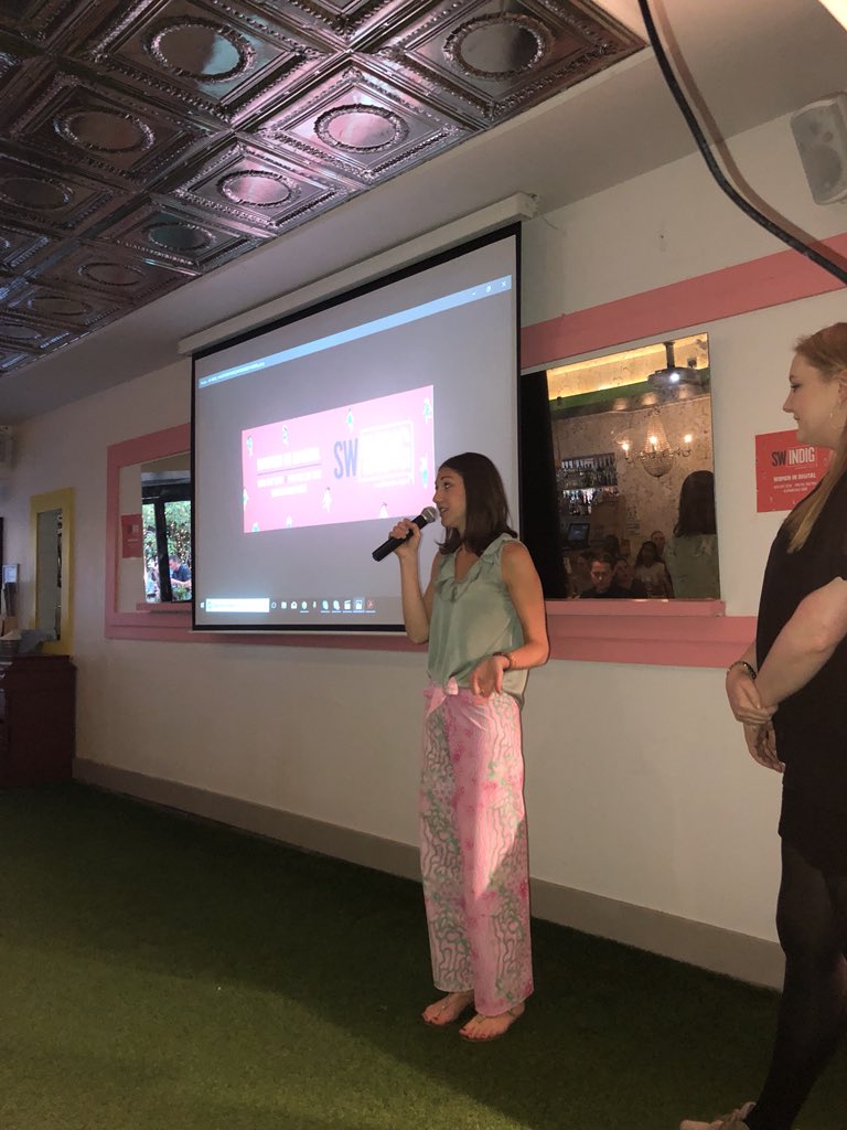 swindig's tweet photo. “The Digital world is so vast that you always have to be curious about the world around you” #womenindigital #swindig https://t.co/WHab2UMTZU