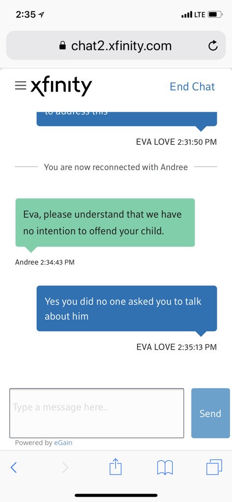 bodofdad's tweet photo. @comcastcares Here is the pictures of the chat in order https://t.co/2Sdn4Fdjrs