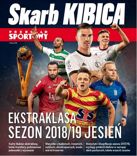 Jutro wraca @_Ekstraklasa_ a to dzień, w którym zawsze jest #SkarbKibica @przeglad - 108 stron dla koneserów prawdziwego futbolu :) Wraca również Ligowy Weekend, czyli co tydzień mnóstwo ciekawych treści o ekstraklasie.