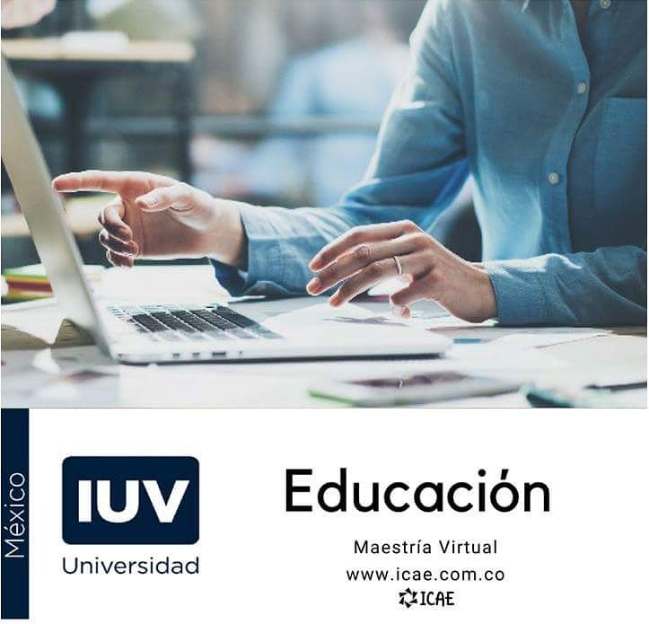 ICAECARIBE's tweet photo. Maestría virtual en Educación #icae #maestrías #educación #educate #educacionsocial #colombia #cartagenadeindias #FelizJueves #2018 https://t.co/YdUTMEInqy
