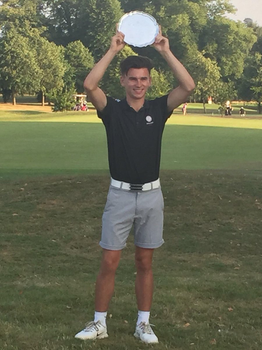 Golfing4Life_'s tweet photo. So pleased for Conor , The McGregor Trophy is now added to the ⁦@FairhavenGolf⁩ Trophy &amp; the ⁦@EnglandGolf⁩ Reid Trophy. This lad really knows how to finish #TeamG4L https://t.co/aEmkT3av9i