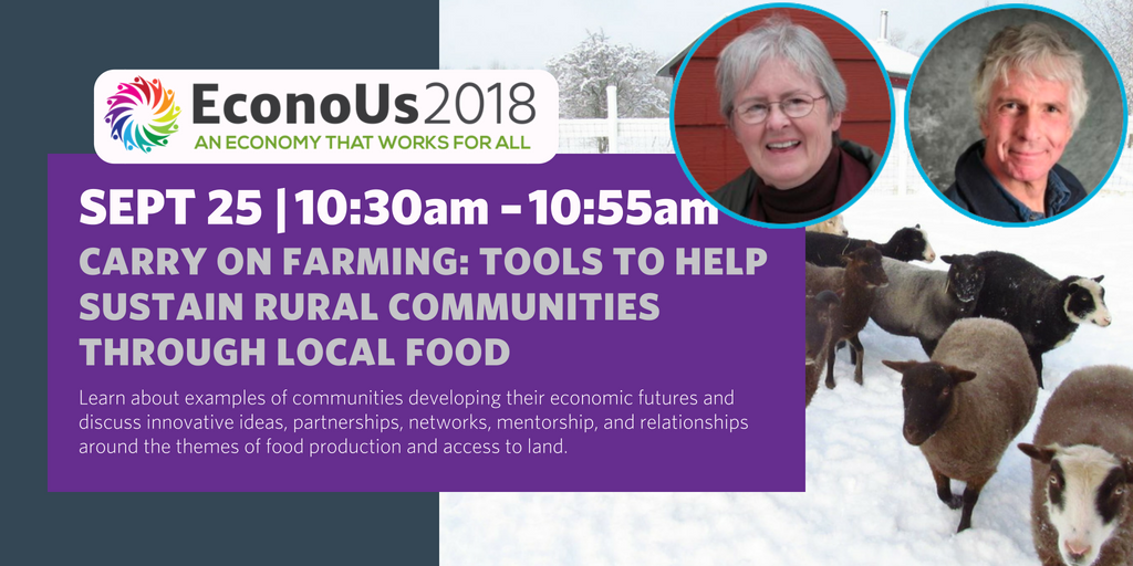 econousCA's tweet photo. Spotlight on #ECONOUS2018 sessions: join @avfarmlandtrust and FarmWorks Investment #Cooperative Limited to learn about their different but complimentary approaches to tackling modern challenges in the #food and #agriculture environment. #landtrust https://t.co/Kj7ROonoRb https://t.co/sCK01cN3Nf