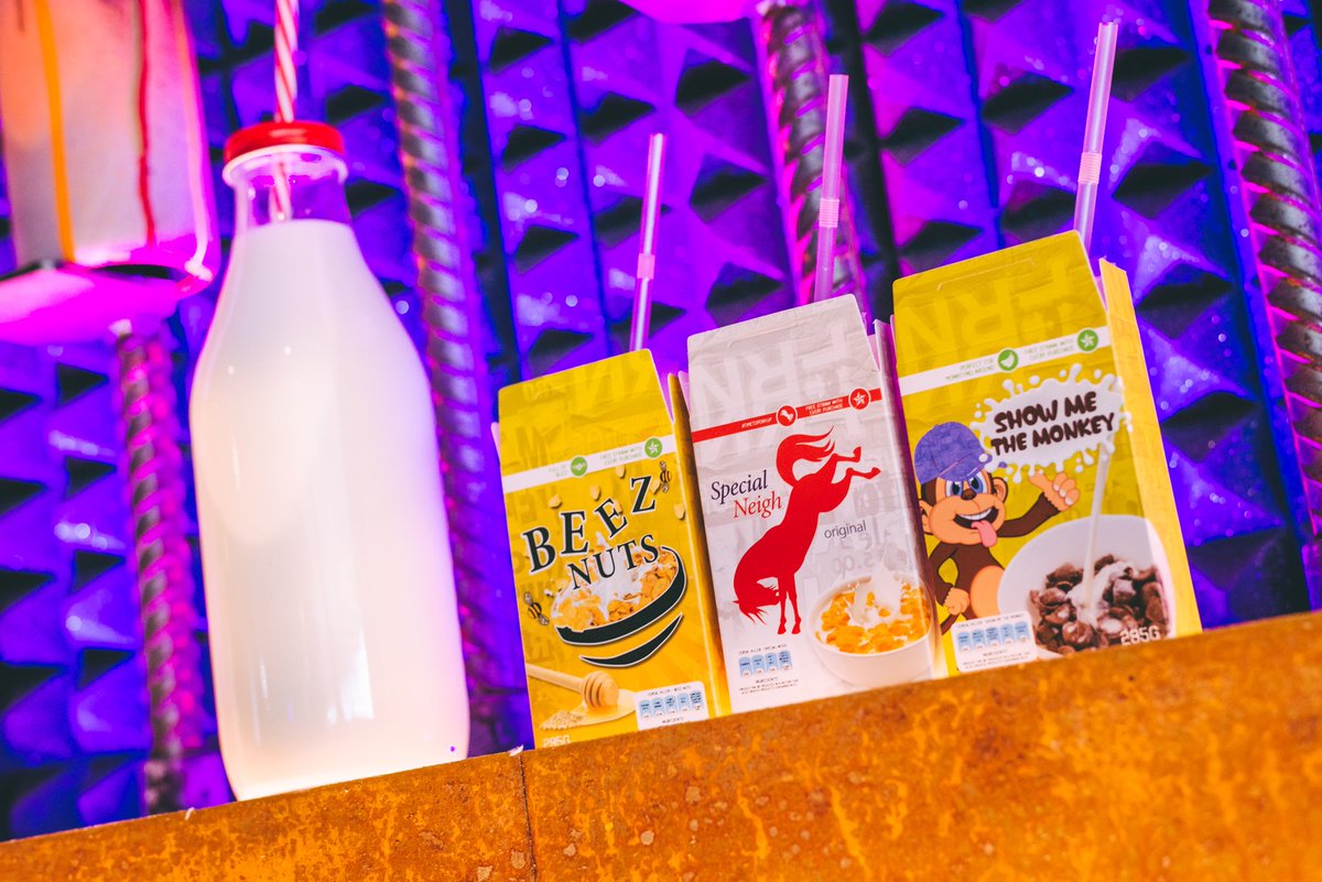 🎉We are the #cocktail experts 🎉

Which of our #CerealKillers would you like to try most?

 😉🐮

#BBSheffield
