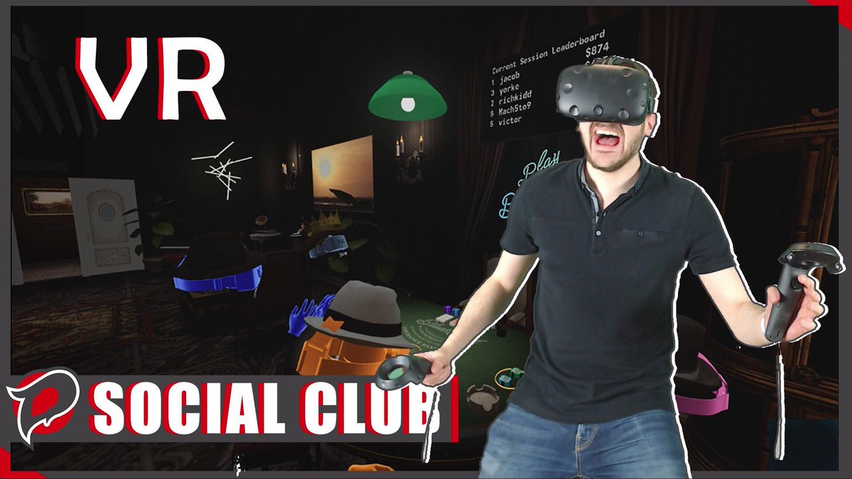 SocialClubVR's tweet photo. "A good game in VR... It's so cool!"

Our first French YouTube review is in! Thank you @DrilmoOfficiel for the review.

Check it out here:  https://t.co/NwzGsRurfT 

You gotta try it! https://t.co/nJxXydVdR8

#VR #VirtualReality #French #reviews #Oculus #HTCVive #social #casino https://t.co/cXCoHdH6aZ
