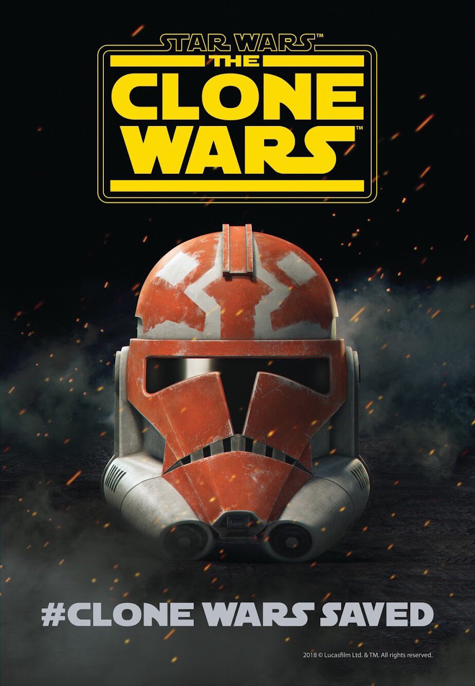 Star Wars - The Clone Wars SDCC 2018 - Poster