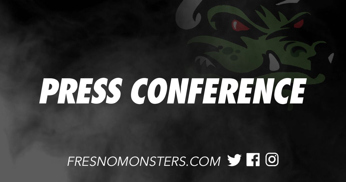 USPHLMonsters's tweet photo. The @WSHLMonsters  will be holding a press conference next Monday to talk about plans for the upcoming season and the future of hockey here in the Central Valley. Fans are invited to join: https://t.co/k6R3osXIBO https://t.co/anpafPlDTJ