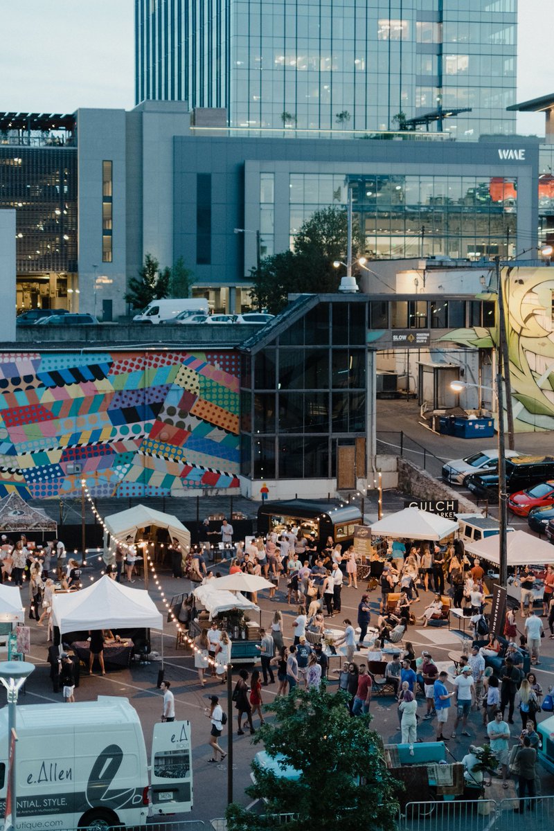 Tonight is the last #GulchNightMarket this summer! Check it out and enjoy the fun from 5 pm - 9 pm. explorethegulch.com/do/gulch-night…