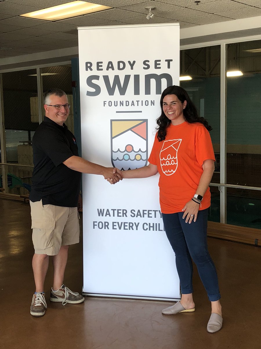 Excited about the launch of Ready, Set, Swim today! Thank you for all the support. Thank you <a href="/Tordiffe/">Kevin Tordiffe</a> from <a href="/RLSSCanada/">Lifesaving Society Canada / Société de sauvetage</a> <a href="/LifesavingMB/">Lifesaving Society Manitoba</a> for joining us at our launch today! #NDPW2018 #watersafetyforeverychild #watersafetyeducation #readysetswim