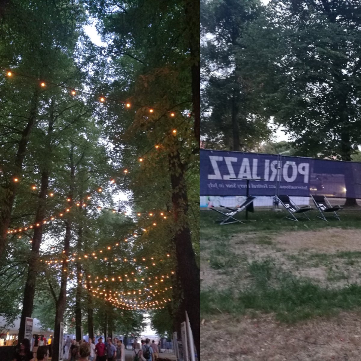 kivilompolo_m's tweet photo. Jopa ohikulkumatkalla @PoriJazz ottaa haltuunsa. #mutta näiden kuvien ja tunnelmien välissä on matkaa n.20m. Olisi ihana nähdä jokimaisemia myös puiston anniskelualueilta. #porijazz2018 #jazzpuisto #maisema #palaute https://t.co/FY3B1VHxTQ