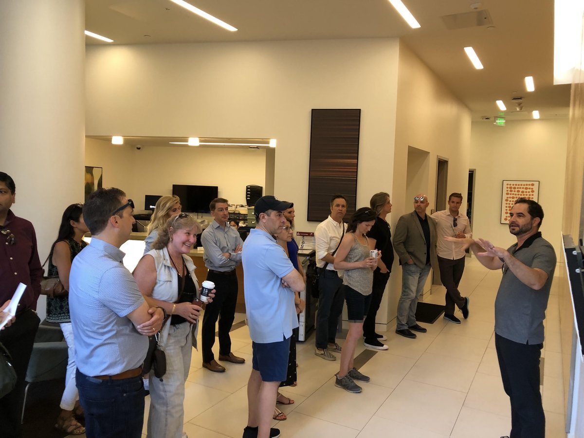 SEGD's tweet image. #segdwayfinding attendees on a tour of USC! The FOMO is real. This could've been you...and still can be if you're in LA! Join us for some knock-out sessions on #wayfinding and #placemaking. Register now or show up tomorrow and we'll take care of you: bit.ly/2FEaDSk