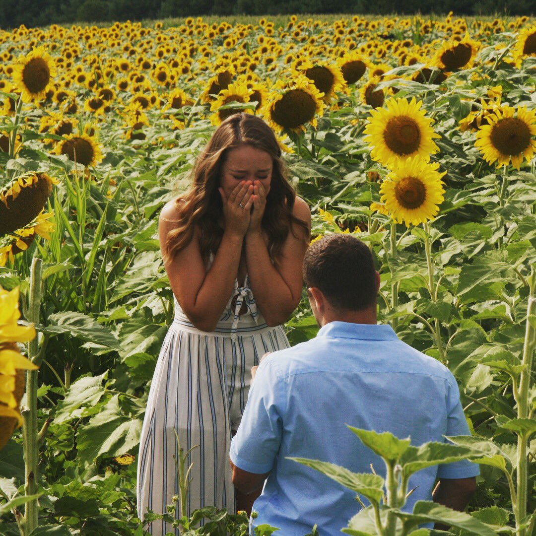ColeClearman's tweet photo. So I did a lil somethin yesterday 😯💍❤️ (she said YES) and now I am officially the luckiest guy in the world to have @emmykae14 be my fiancé 🎉 https://t.co/JCTBG0tjqU
