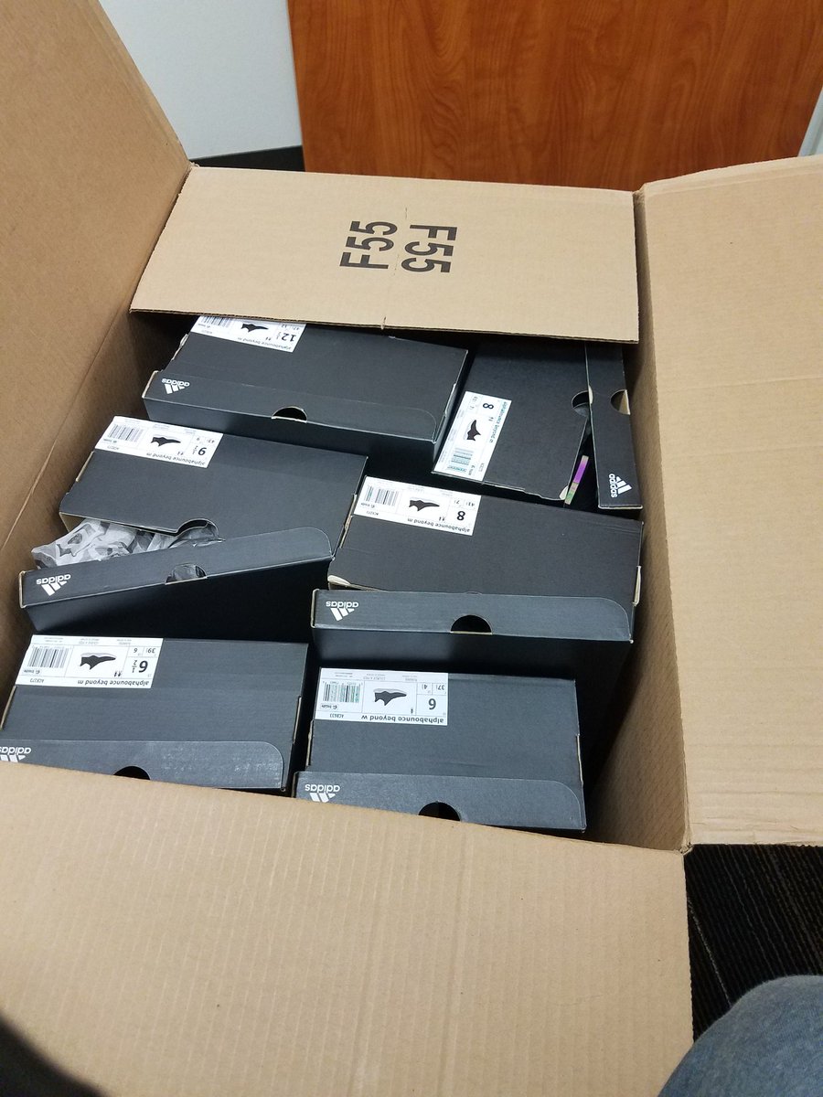 PVAMU_WBB's tweet photo. It's like Christmas in July for Women's Basketball. They keep rolling in. #adidias #Gatorade #panthergear #wegettingready @COACH_S_PUGH @CoachDavePVAMU @PVAMUPanthers https://t.co/bemOstaz7T
