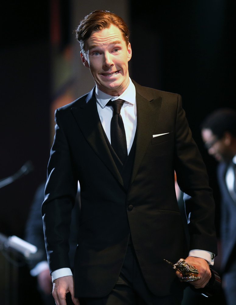 Happy Birthday Benedict Cumberbatch! It looks like someone\s thrilled it\s their birthday! 