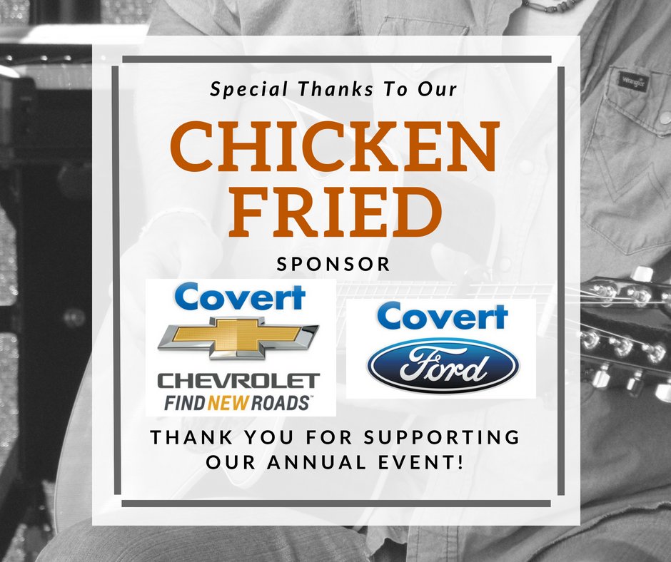 Hutto Education Foundation (@huttoef) on Twitter photo Thank you to <a href="/coverthutto/">Covert Hutto</a> for becoming our "Chicken Fried" sponsor for our Annual Event! Purchase your VIP tickets TODAY and come a few hours early to enjoy some free food and drinks before the concert. facebook.com/events/2045253… #HEFPartners #Hipponation Thank you to <a href="/coverthutto/">Covert Hutto</a> for becoming our "Chicken Fried" sponsor for our Annual Event! Purchase your VIP tickets TODAY and come a few hours early to enjoy some free food and drinks before the concert. facebook.com/events/2045253… #HEFPartners #Hipponation
