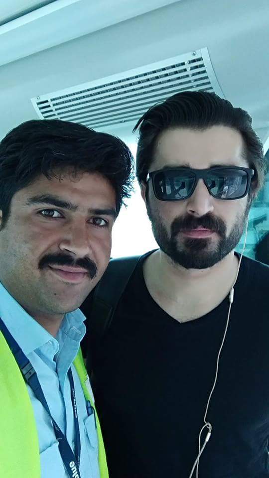 samdein's tweet photo. Hamza Ali Abbasi today (19/7/18) at New Islamabad International Airport. https://t.co/CmrYTTfuGx