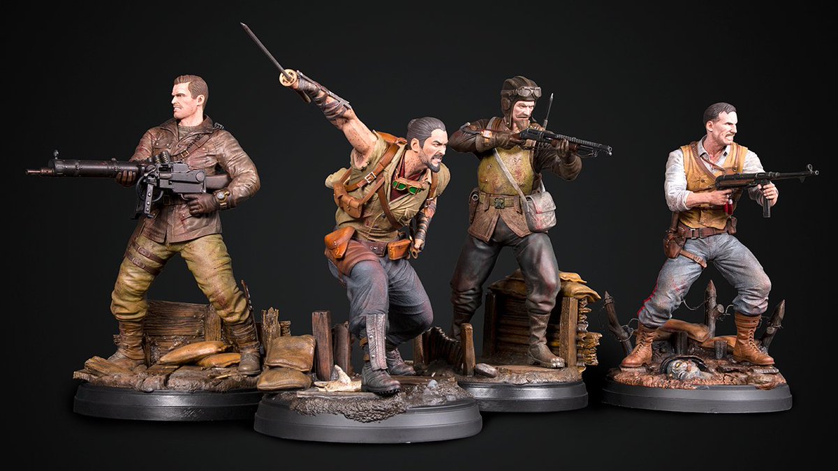 charlieINTEL's tweet photo. NEWS: Call of Duty: Black Ops Origin Statues announced, available for pre-order today https://t.co/FAZtO79gNk https://t.co/EROo5RET9k