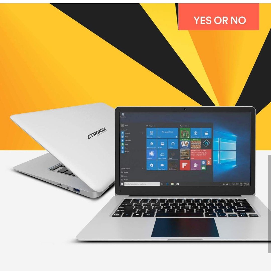 ctroniqofficial's tweet photo. Ctroniq N14S | FB Contest
hosted by Souq
Click to Enter >>> https://t.co/8Cl6Mh35AW
#CtroniqTomorrowTogether #N14S #FreeLaptop #NotebookPC #Windows10 #IntelInside #Contest #Souq #FacebookPageSouq #EnterNow https://t.co/vG7LpP1692