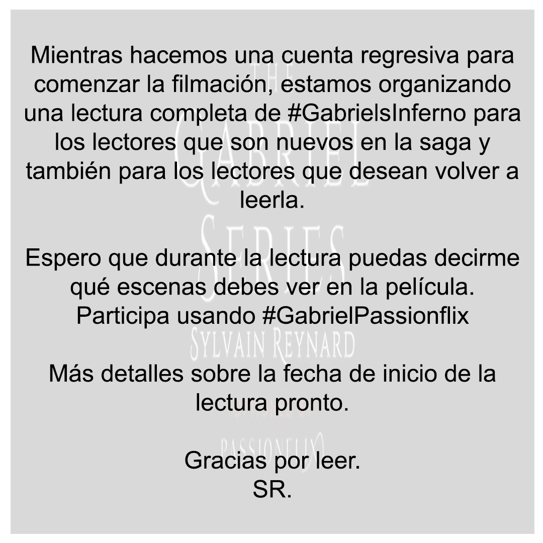Sylvain Reynard Colombia tweet media