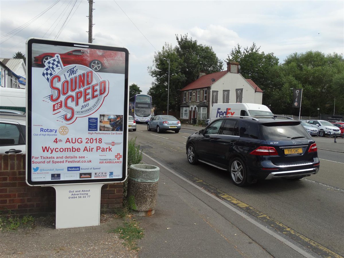 Garry_Hartley's tweet photo. See @Soundof_Speed High Performance Car Event at Wycombe Air Park on 4th August presented by @WycombeRotary supporting @TVAirAmb - Title Sponsor @BeechdeanAMR - Ticket details at https://t.co/0fsCEoY1Zj - See Posters by #OutandAboutAdvertising https://t.co/U9saFcDrAT