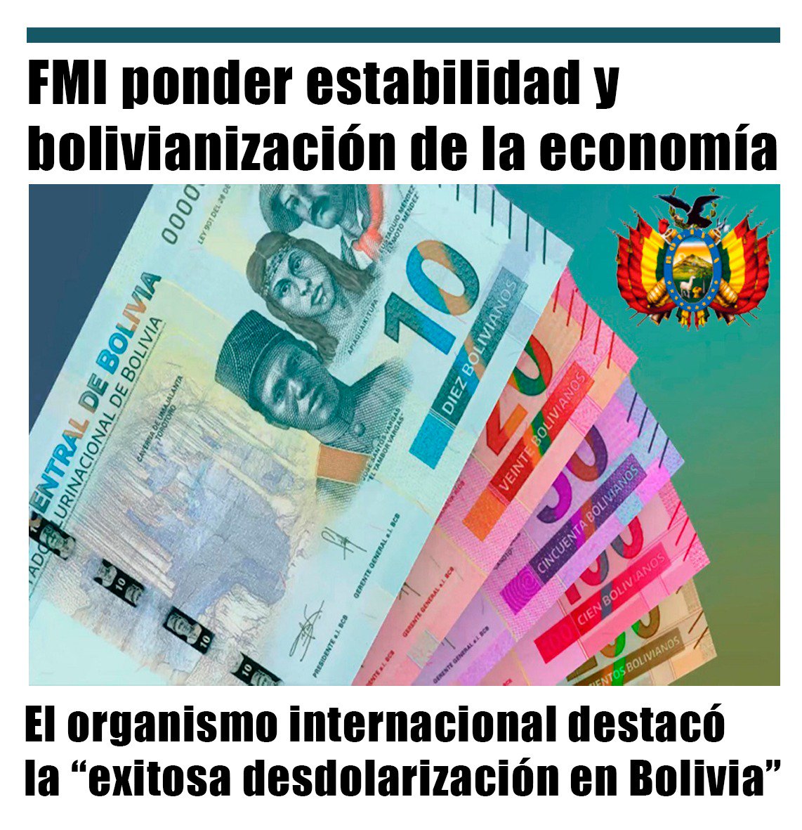666Cuentas's tweet photo. Cuidemos los billetes que demuestran una estabilidad economica y un proceso de cambio positivo de nuestro pais. https://t.co/4v0QgMdjop