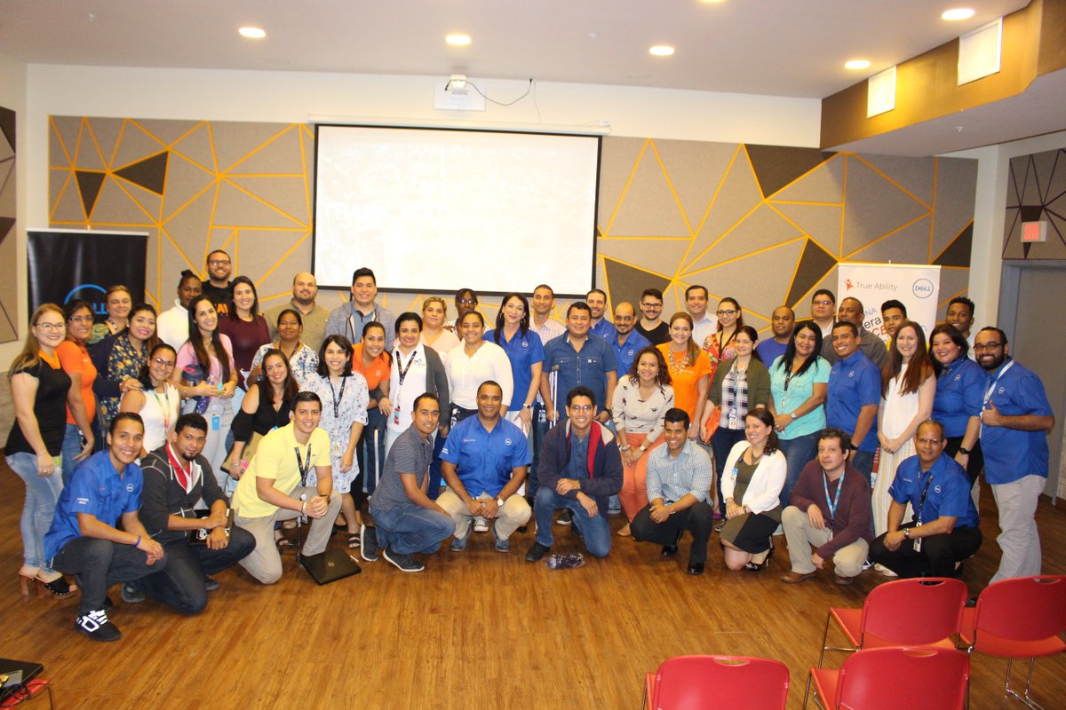 manuLrios's tweet photo. #Disability is NOT a LIMITATION ♿️

On today's #TrueAbilityPanama All-Hands 🙌2⃣0⃣1⃣8⃣ event, we want to recognize our .@DellPanama 🇵🇦 team members that support all our #inclusion and #LegacyOfGood activities in #Panama 👏😃

#IWork4Dell 
#DellPanama15
#DellBassadors https://t.co/Gg2oRM8LCu