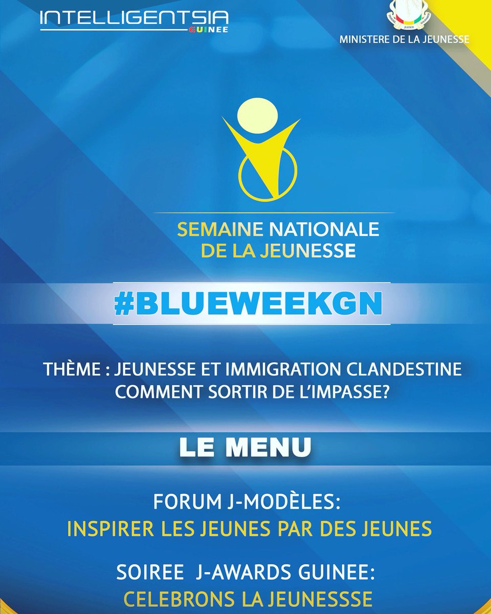 Daraba224's tweet photo. Nous mettrons en avant l’élite #Jeune de la Guinée lors de la Semaine Nationale de la Jeunesse #BlueWeekGn 
Vos soutiens seront les bienvenus Mmes, Mrs @LamineGUIRASSY @diabymm @diene_keita @Camara_Zeina @moustapha_naite @abdouwahab @jmgrosgurin  @IbrahimaANiang Aidez-nous! 🇬🇳 https://t.co/uAGiUwcpz4