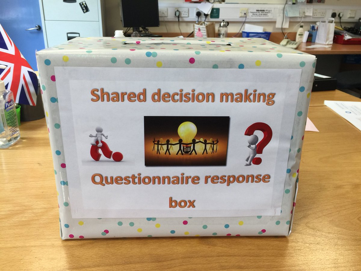 Fab visit to Therapy Department today <a href="/GEHNHSnews/">George Eliot Hospital NHS Trust</a> Excited to see the preparation for the set up of our first shared decision making council! Look forward to hearing more 😃<a href="/HoughtonRachel/">Rachel Houghton RN (she/her)</a> <a href="/DillyWilkinson/">Dilly Wilkinson</a>
