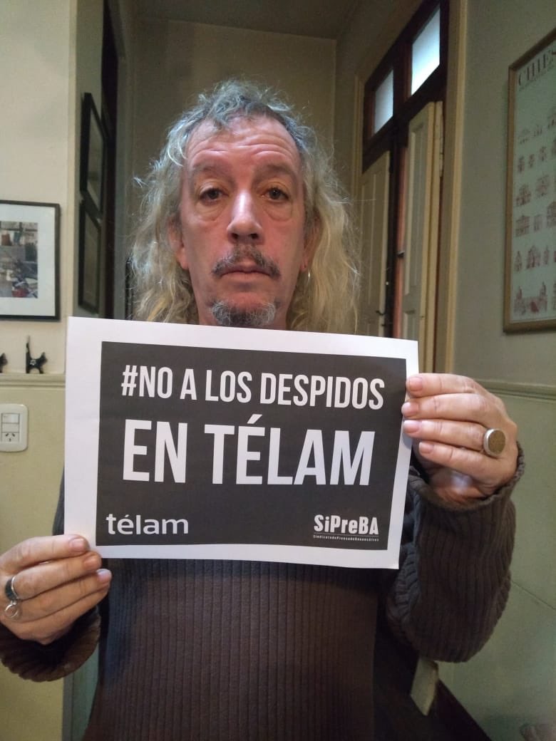 .<a href="/CapusottoTV/">Peter Capusotto TV</a> muchas gracias por decirle #NoALosDespidosEnTélam. #HoyFaltaTelam #357Adentro #ReincorporacionesYa