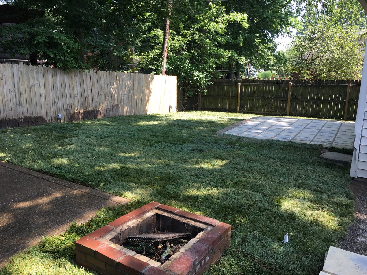 rjbeck77's tweet photo. Our landscape did a great job on transforming this backyard! https://t.co/AOlAU8mhE0