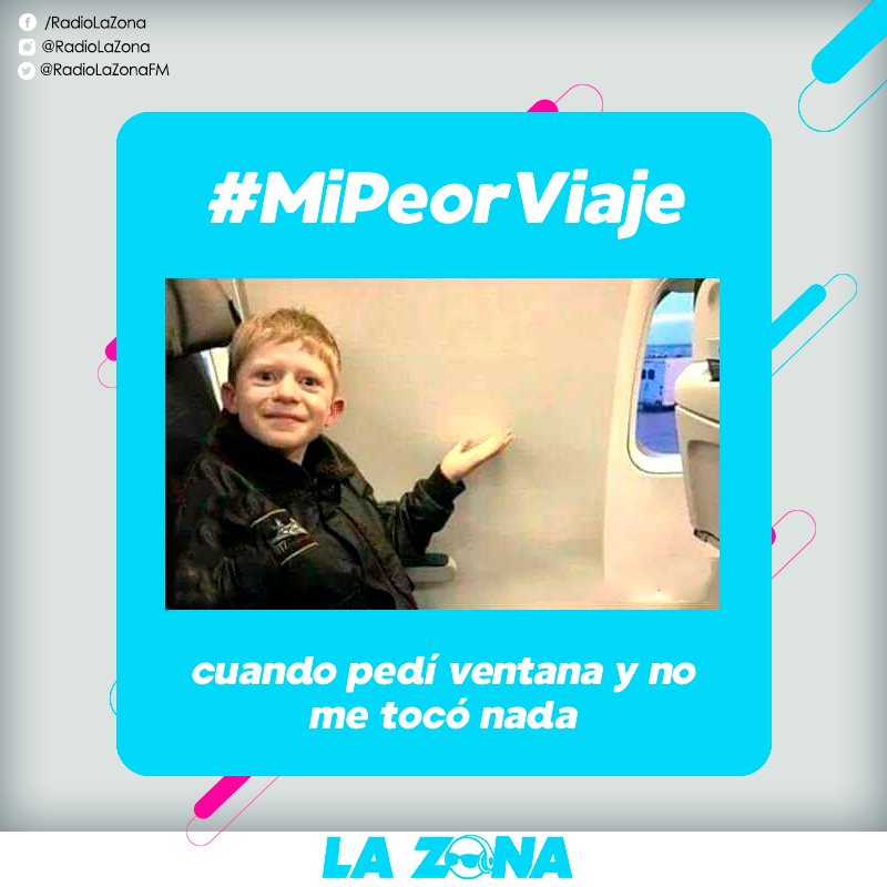 RadioLaZonaFM's tweet photo. ¡Llegaron #LosTrollers y ya estamos Hashtokeando con @Paul_Marchena y @GerardoPe_1 !
Comenta con el HT ➡ #MiPeorViaje ✈😳 https://t.co/3uToRoAbBO