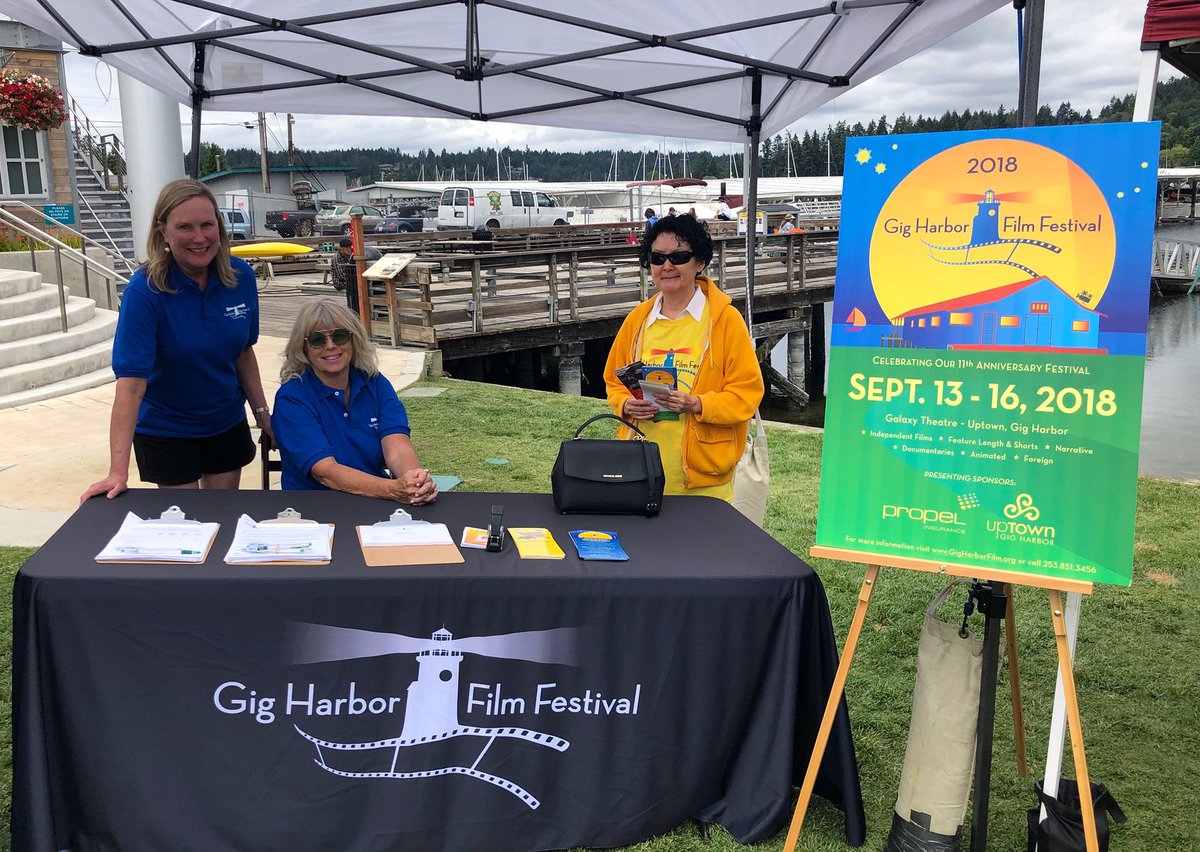 GigHarborFilm's tweet photo. We are here at the beautiful Waterfront Farmer’s Market downtown #GigHarbor! Come stop on by to learn about upcoming events and the film festival.
.
.
.
#gigharborfilmfestival #farmersmarket #gigharborevents #summer #pnw https://t.co/pqDGUMjhq5