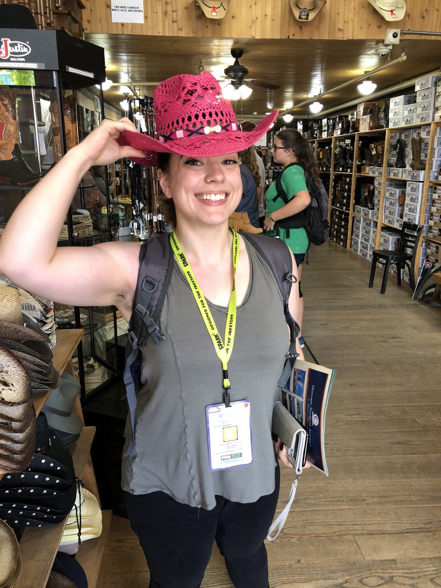 GeigerG5's tweet photo. #ppainextgen : cowboy hat https://t.co/AJ2pXj5yz0