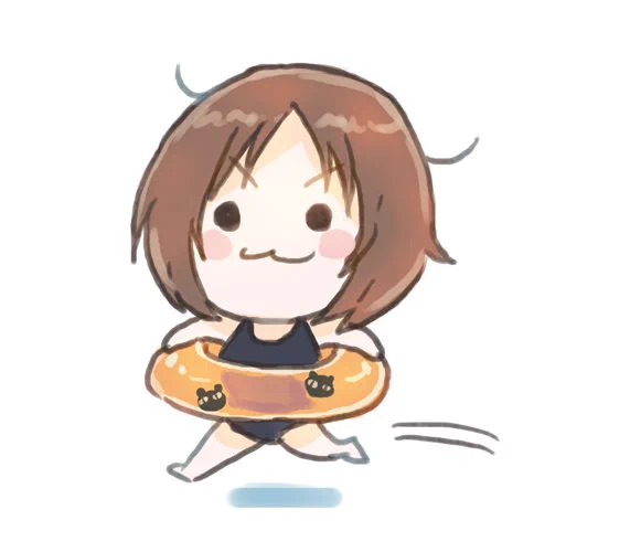 にぃにとプール 