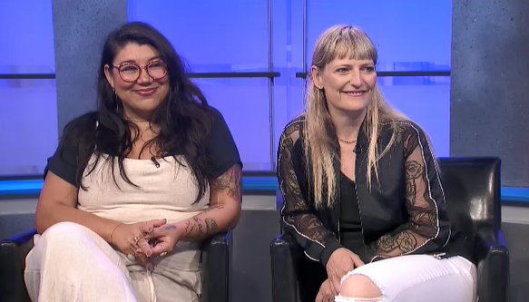 MHigginsCTV's tweet photo. Interstellar Rodeo returns to #yeg tomorrow and tonight @celeighcardinal & Shauna de Cartier join us to discuss added spotlight on Indigenous artists. @ABPrimetime @ 6&11pm on CTV Two Alberta @iRodeoYEG @SixShooterR #iRodeoYEG https://t.co/RxEVPa3ukG