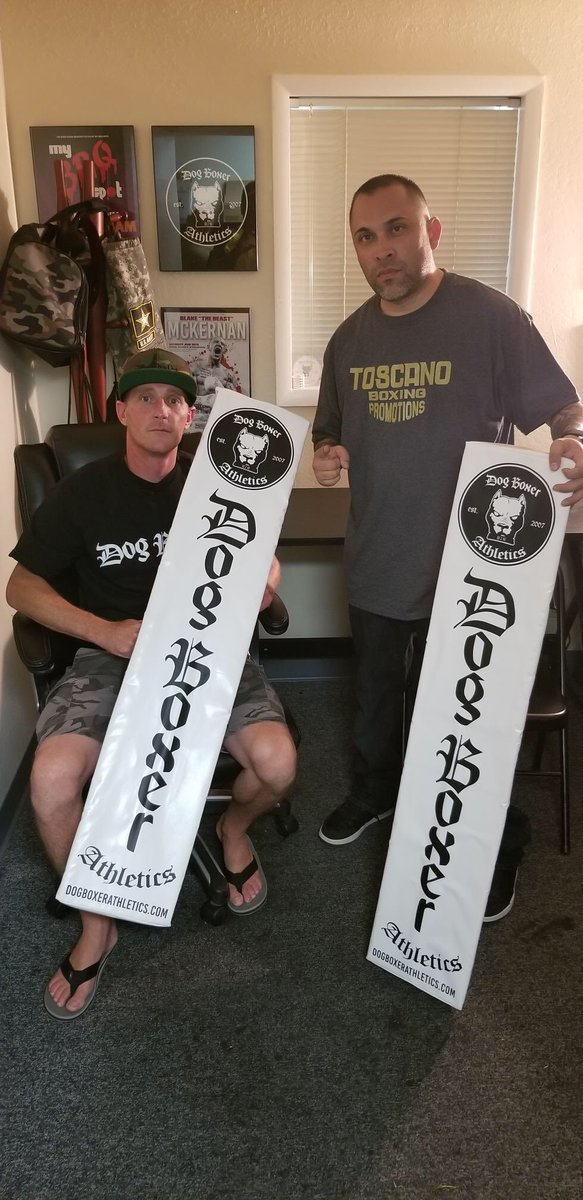 DogBoxerBrand's tweet photo. Proud Sponsor of Toscano Boxing Promotions 👊🏼 NorCal Boxing back on the map! 💯 Don’t miss Stockton Fights July 20th! #dogboxerathletics #dogboxerRAW #dogboxerbrand #dogboxernation #dogboxerfamily https://t.co/NxV86Y5mK6