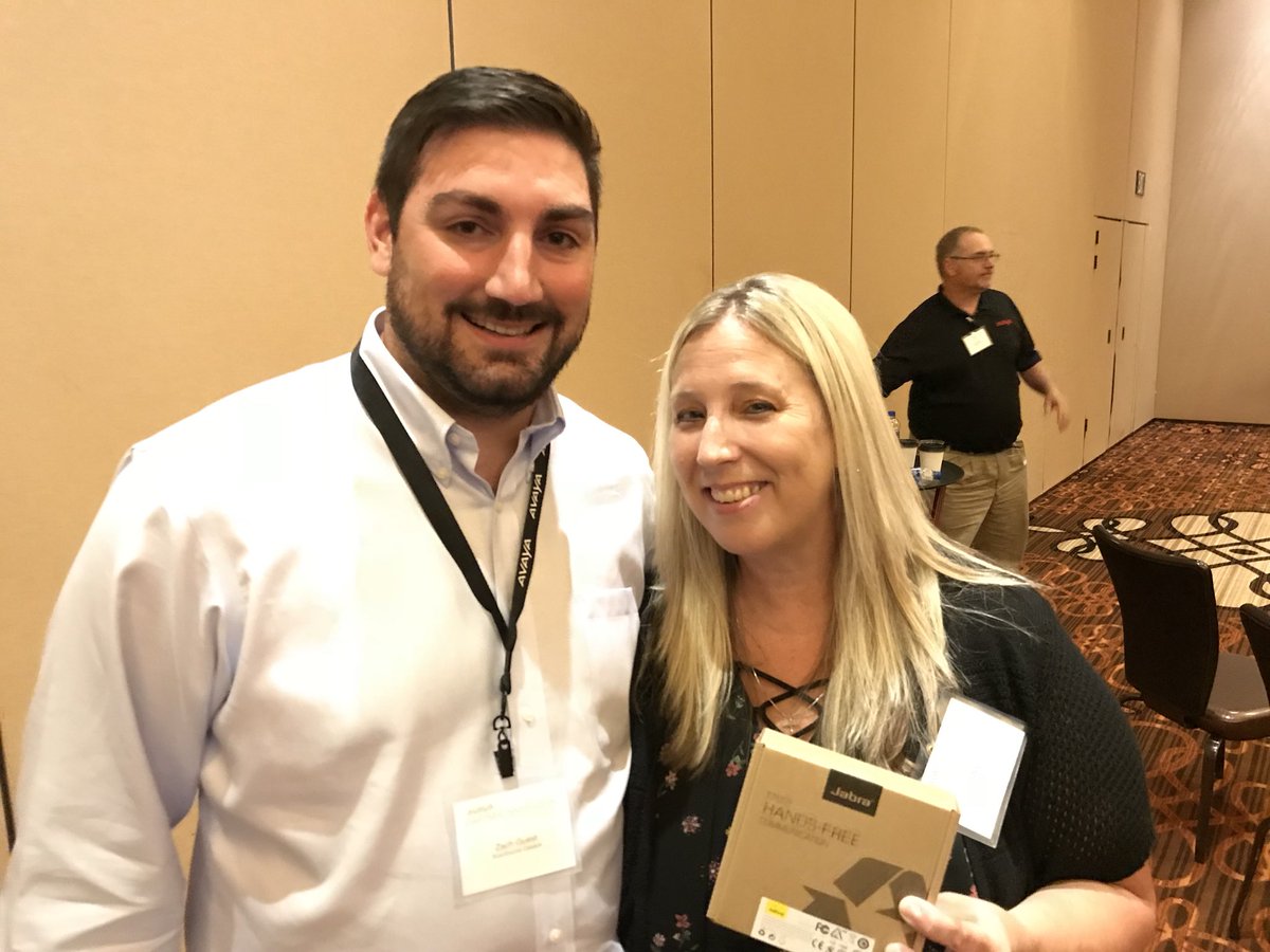 zdguest's tweet photo. Congrats to @PowernetJill for winning the @SCSCCatalyst drawing at the @Avaya #AvayaInnovates event today #JackCasino https://t.co/UjoAq0oGS7