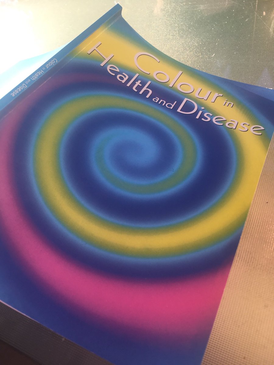 AngelHug234's tweet image. My latest read from the UK, Colour, Health and Disease. #ColorCures