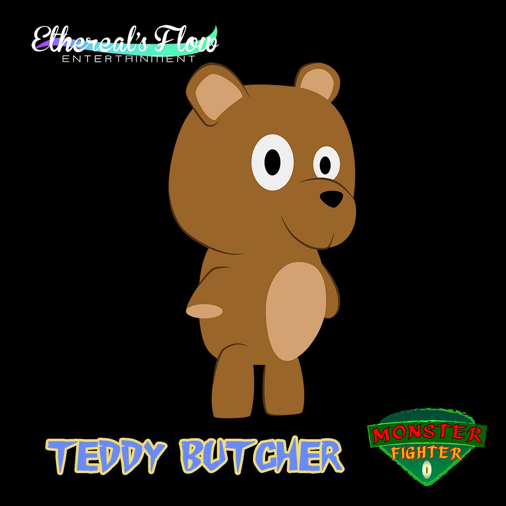 EtherealsFlow's tweet photo. Nuestro octavo contendiente es el osito más malvado de todos. Su nombre es #TeddyButcher y viene a destruirlos a todos ¿Estás listo para la lucha?
#MonsterFighter #Monster #Fighter #Android #gamedev #characterdesign #gamedev #spaindev #Gamepolis2K18 https://t.co/ZggPlxWjTU