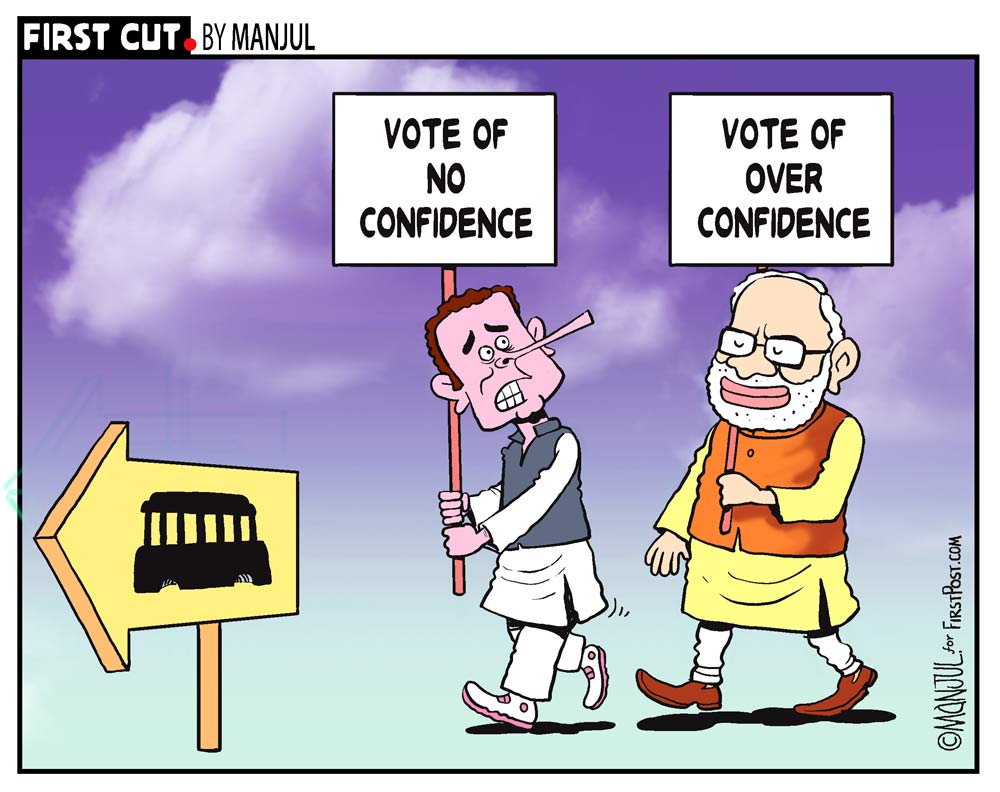 MANJULtoons's tweet photo. #NoConfidenceMotion #NoConfidencePolitics
My #cartoon for @firstpost
Details: https://t.co/lUcHOuCGYh https://t.co/LKGMHdNG2y