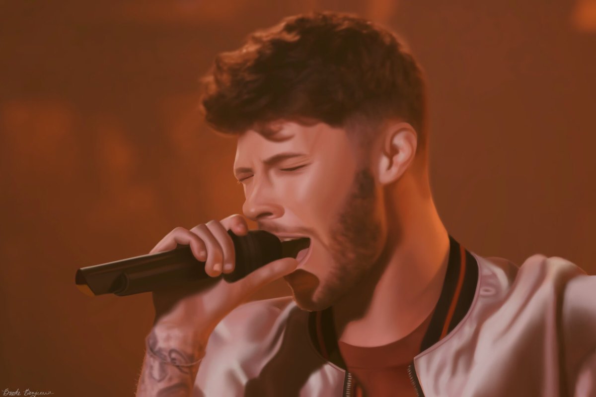 artby_brooke's tweet photo. #TheFourComeback #JamesGraham   I drew this for the artist who deserves a seat on the Four @itsjamesgraham https://t.co/EHiWvN9CmN