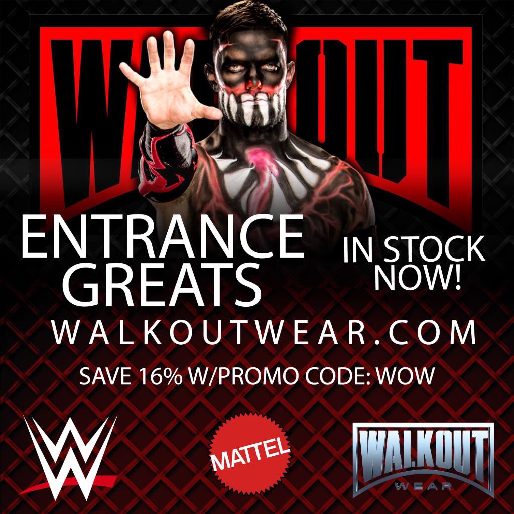 EG FINN BALOR NOW IN STOCK!!! walkoutwear.com/finn-balor-wwe… USE CODE (WOW) SAVE 16% FREE SHIPPING WITHIN THE U.S. #WWE #WWEToys #WWEFigures #WWEActionFigures #WWEElite #WWEMattel #Mattel #Elite #FinnBalor #DemonKing #BalorClub #InStock #Toy #Toys #Figure #Figures #ActionFigure