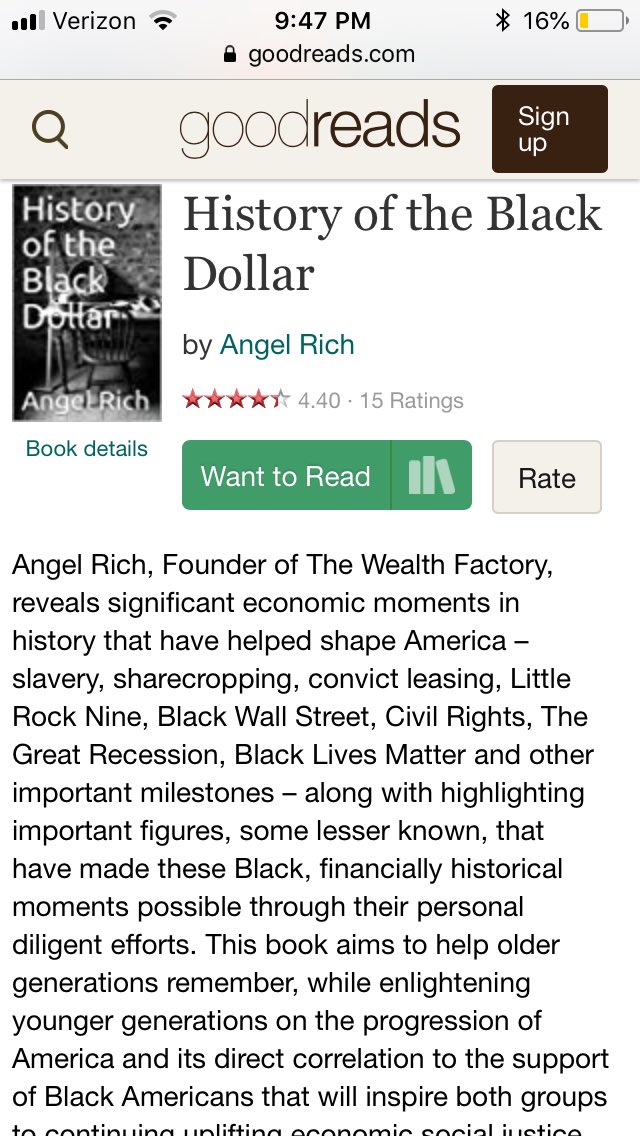 BlackdollaC's tweet photo. Everyone needs to read this and learn about the great African American entrepreneurs and events that have shaped this country ✊🏾@BlkTechMatters this is a masterpiece ‼️ https://t.co/dYmW23Pwz0