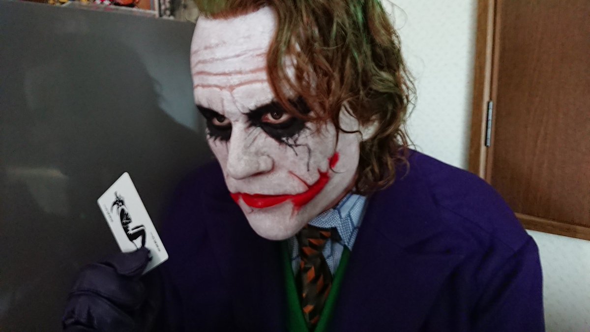 O Xrhsths Zakus Sto Twitter 完璧なバットマン ヒースレジャーのジョーカーバスト やっと手に入った Joker バットマン ヒースジョーカー