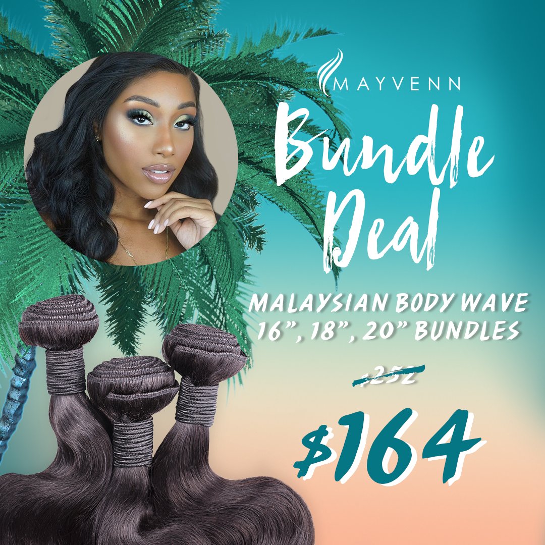 MayvennHair's tweet photo. Don't forget! Use code: summer25 to save 25% https://t.co/PQXzoIbebh #mayvennhair #mayvennmade #bundledeals #bundlesondeck #virginhair #wigs #bundlediscounts #frontals #closures #hairforsale https://t.co/9fS1EN3SzB