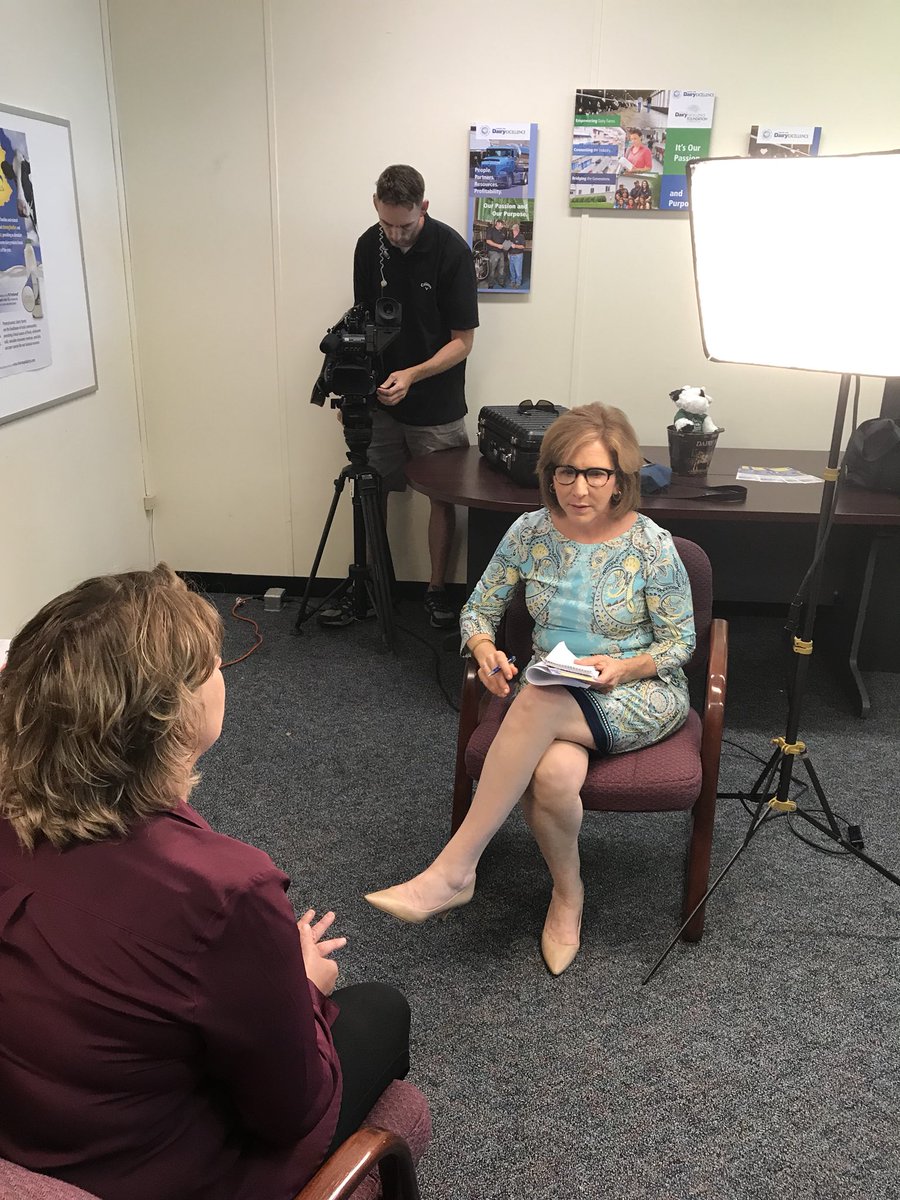 GnazzoPromotion's tweet photo. Thanks @susanWGAL @WGAL for covering #PA’s world-class #dairy industry & its major contributions to communities across the state & to our economy. #ChoosePADairy #milk NEXT week tune in & catch Susan’s reports at 5 pm & beyond with Jayne & @CtrDairyExcel ! #GoodnessThatMatters https://t.co/9hpnyc4JLM