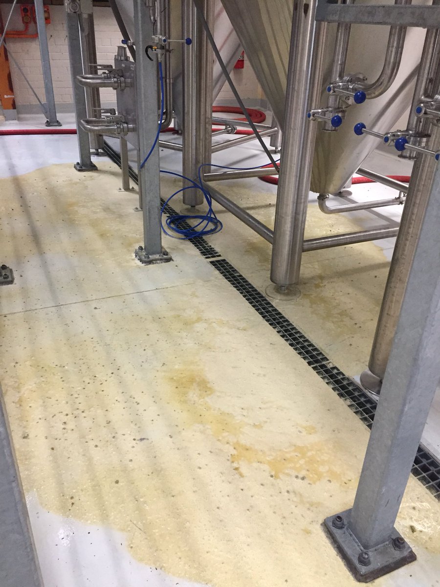 And today Hamish learned why dry hop valves are very important...