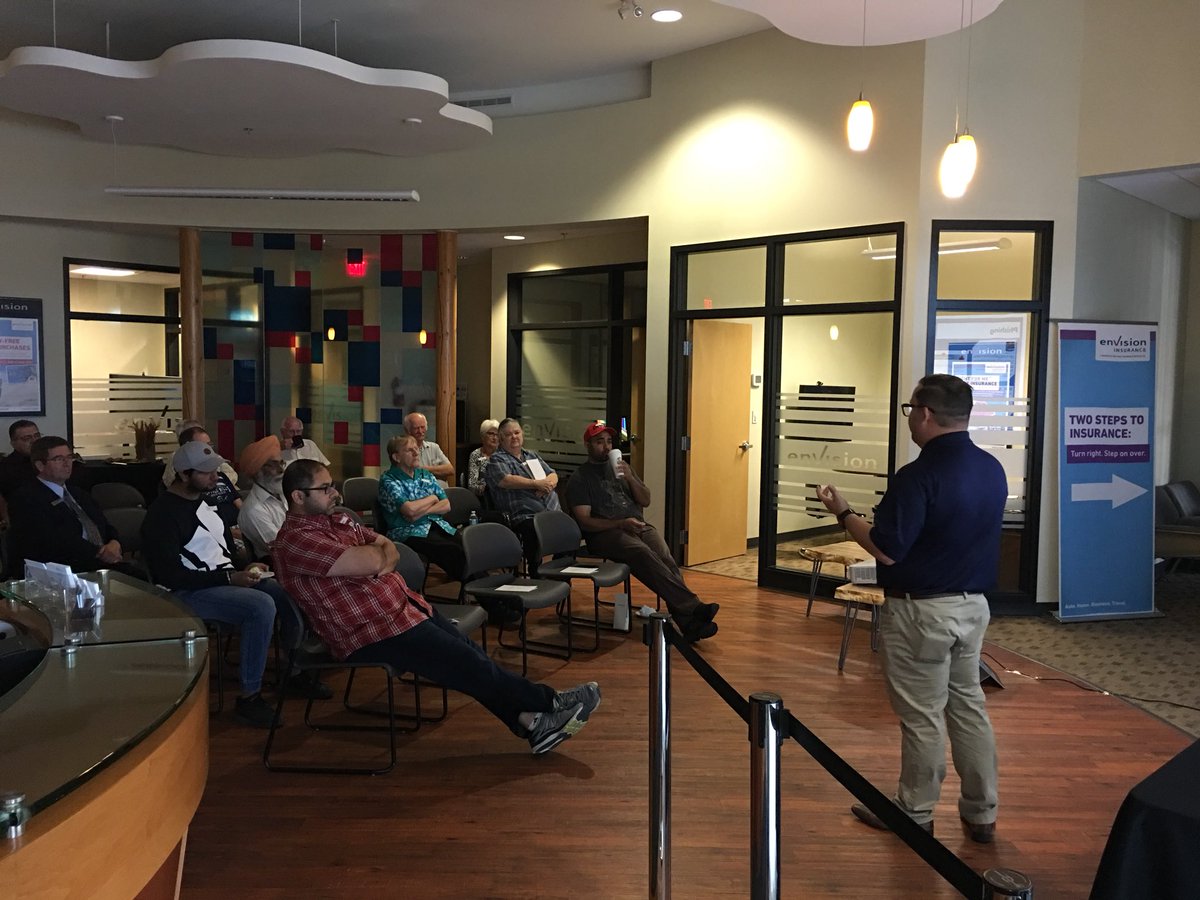 KCMDSena's tweet photo. .@EnvisionFin @bradyjepsen @dave_lanphear We continue to educate our members on various topics that simplify their lives, helping them and their business/communities thrive! A well received seminar on Cyber Security #cyber at our branch in Newton, Surrey BC https://t.co/z7J9ss0Hvw