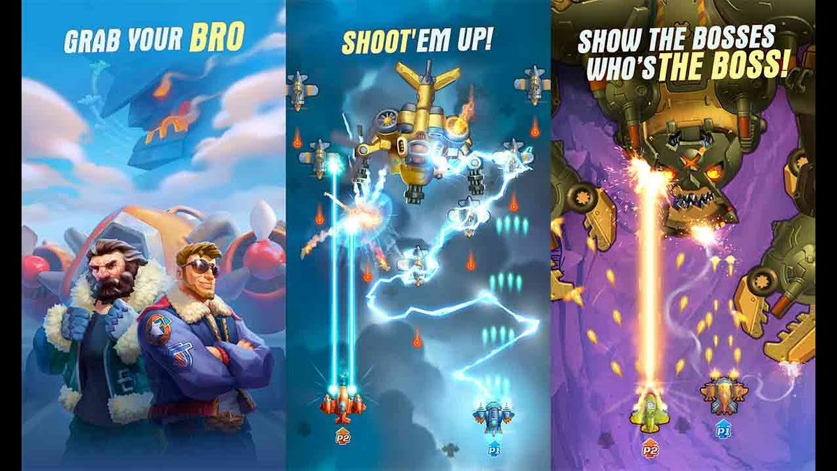 HAWK – Sky Wars. Furious Planes in an Air Battle
One body is nobody! Gather your bros and kick the living heck out of tyrannical Autocrat's armadas in a series of breathtaking aerial battles! 
Download link; 👇👇👇
bstk.me/sbG5jDDkQ